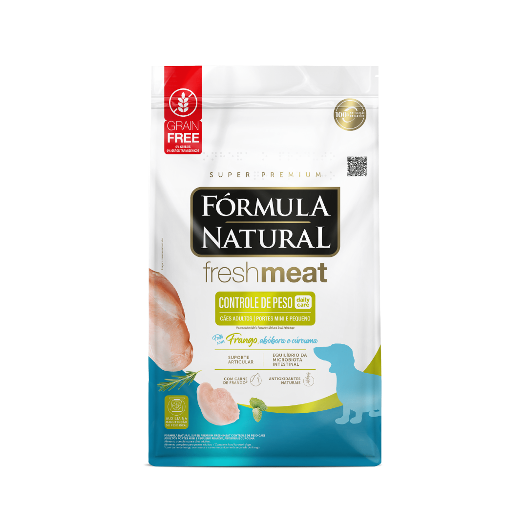 Adimax FreshMeat - Controle de Peso - Adultos - Raças Média e Grande - 12KG