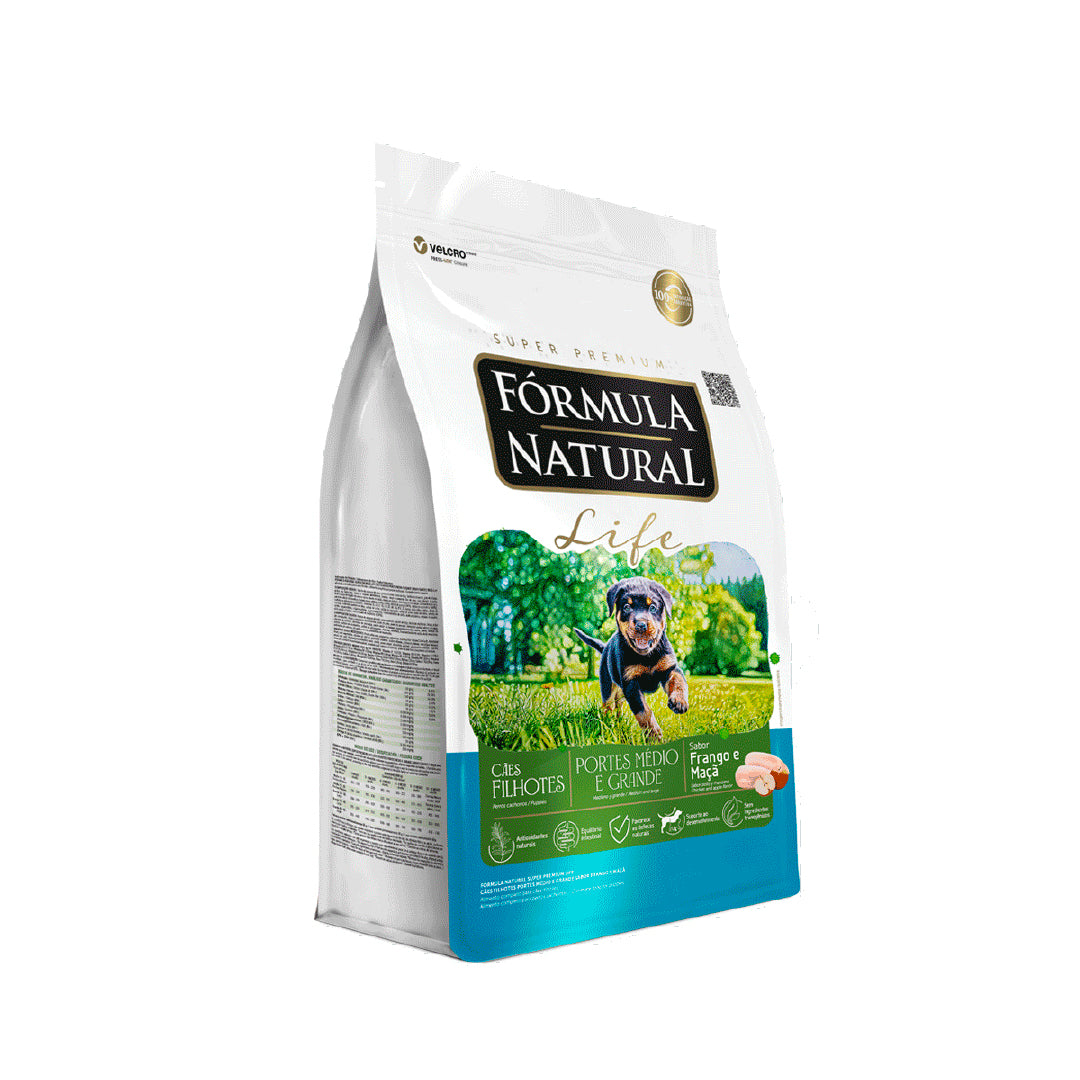 Fórmula Natural Life - Filhotes - Médio & Grande - 15KG