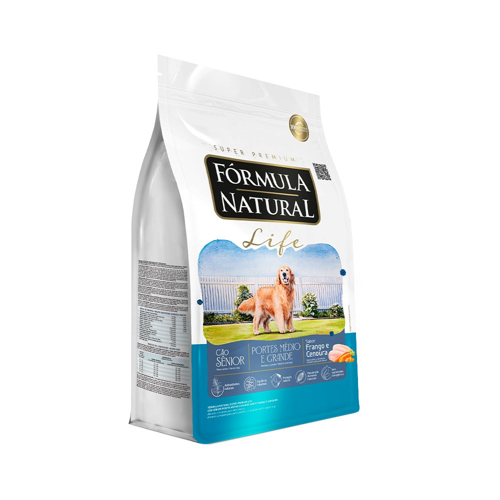 Fórmula Natural Life - Sênior - Médio & Grande - 15KG