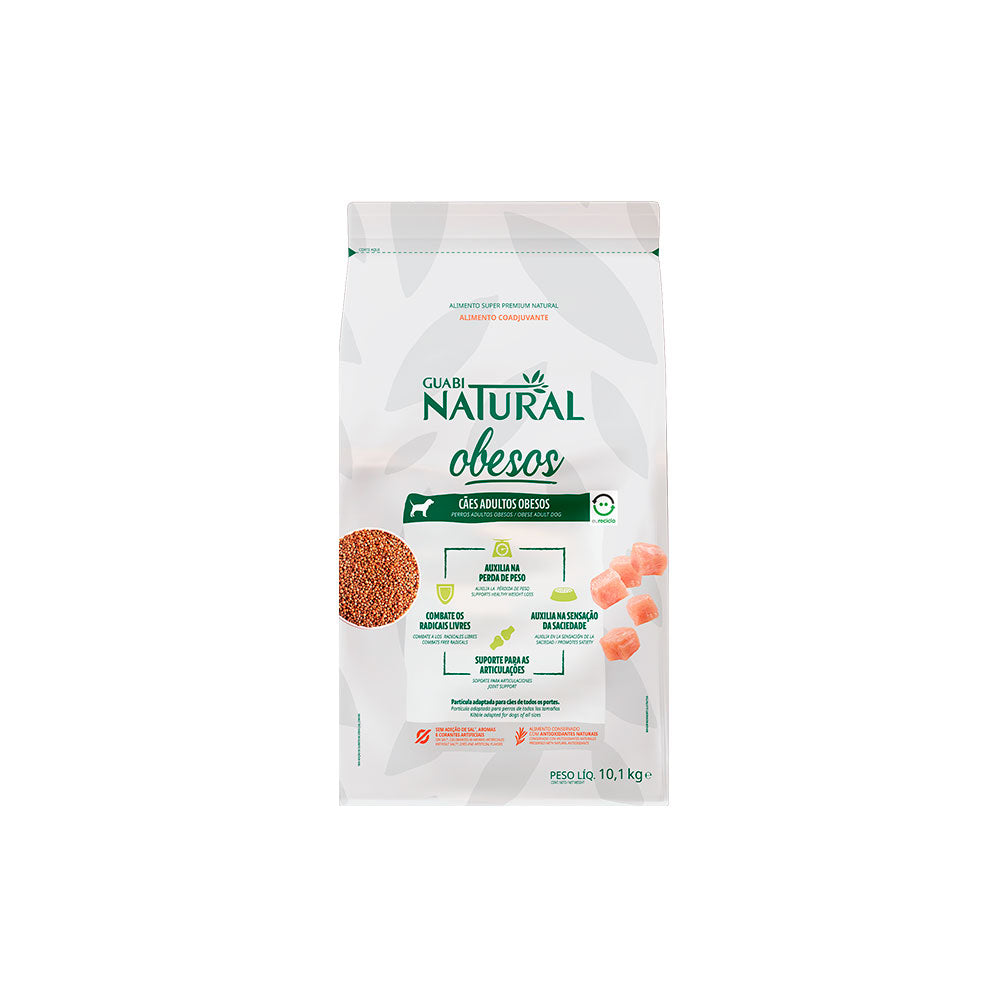 Guabi Natural Obesidade - Adultos - Todos os Portes - 10,1KG