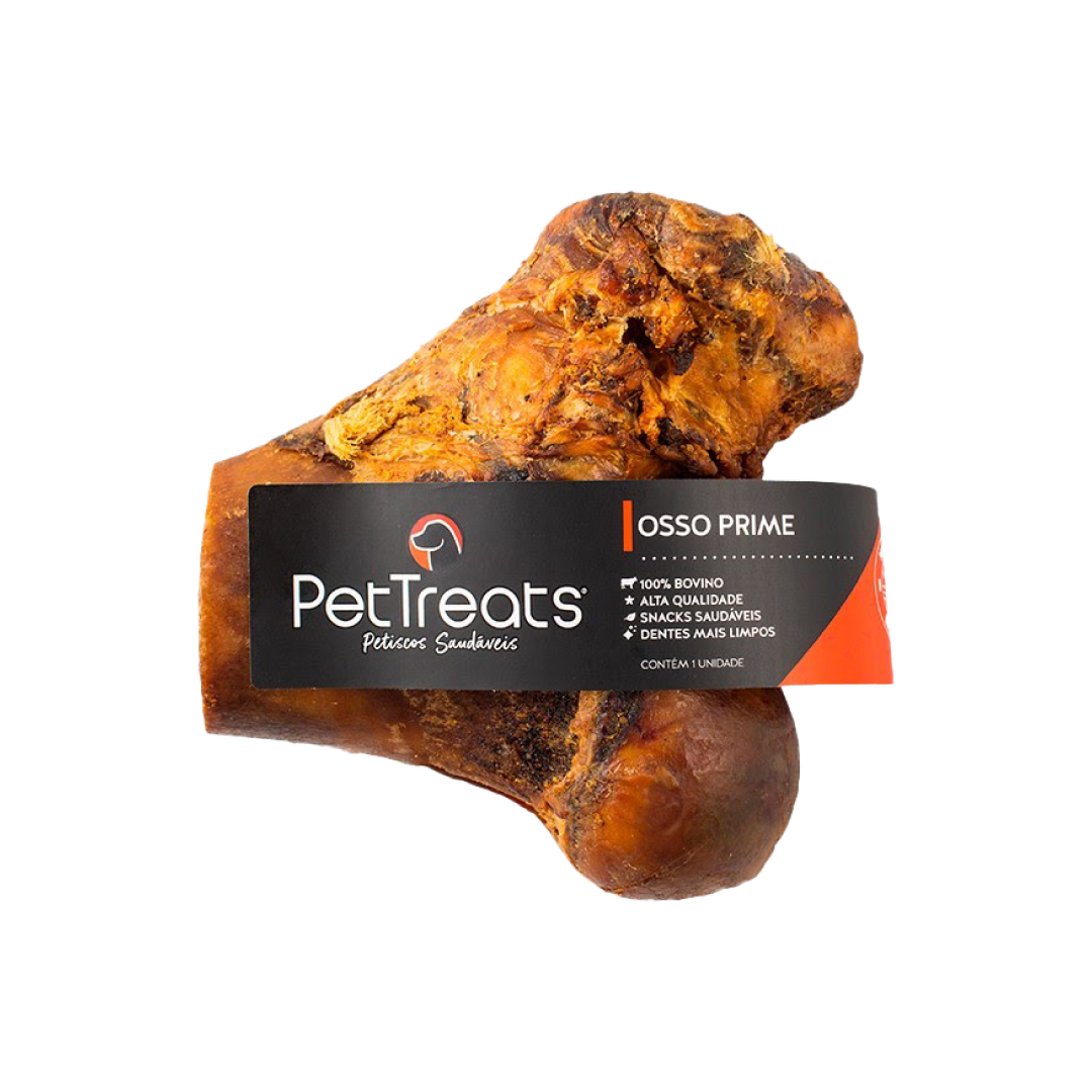 Osso Cabeça de Fêmur Natural - PetTreats - 1 Unidade