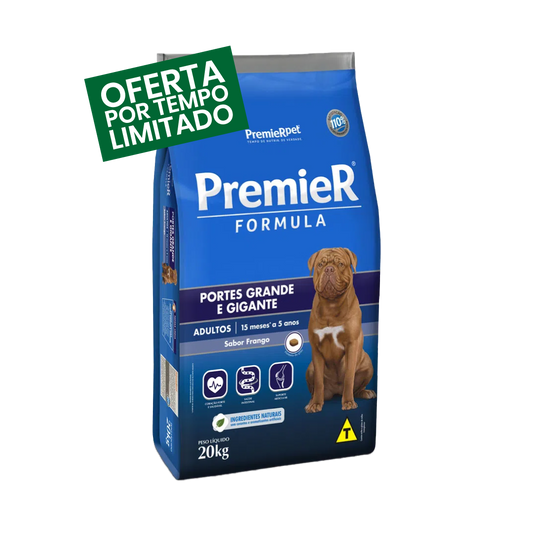 Premier Formula - Porte Grande & Gigante - Frango - 20KG