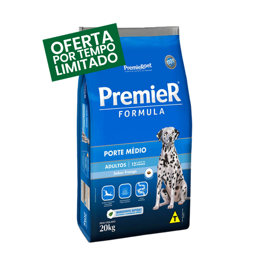 Premier Formula - Porte Médio - Frango - 20KG