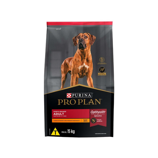 Purina Pro Plan - Adultos - Porte Grande- 15KG