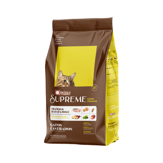 Quatree Supreme - Gatos Castrados - Frango - 10KG