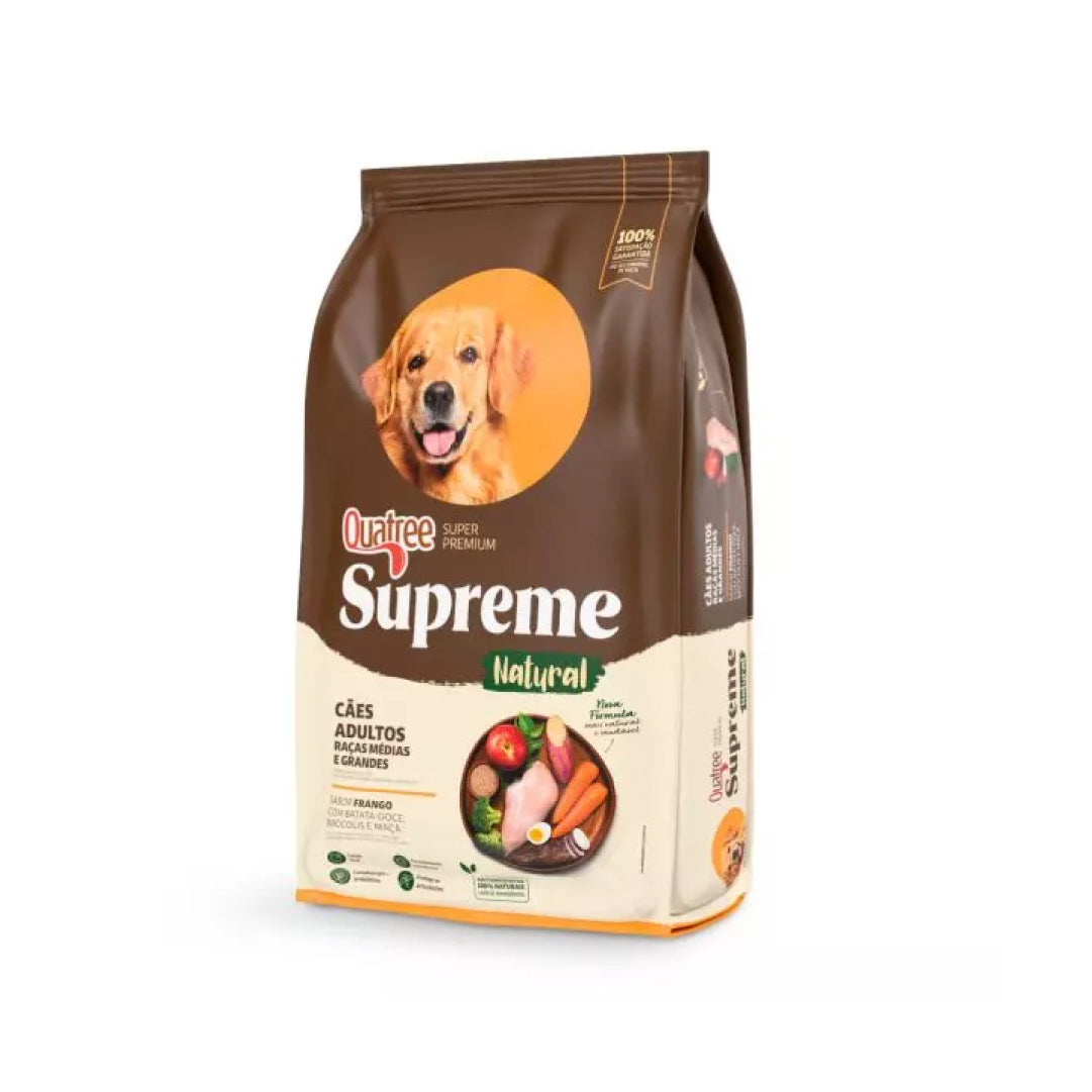 Quatree Supreme - Adultos - Porte Médio e Grande - 20KG