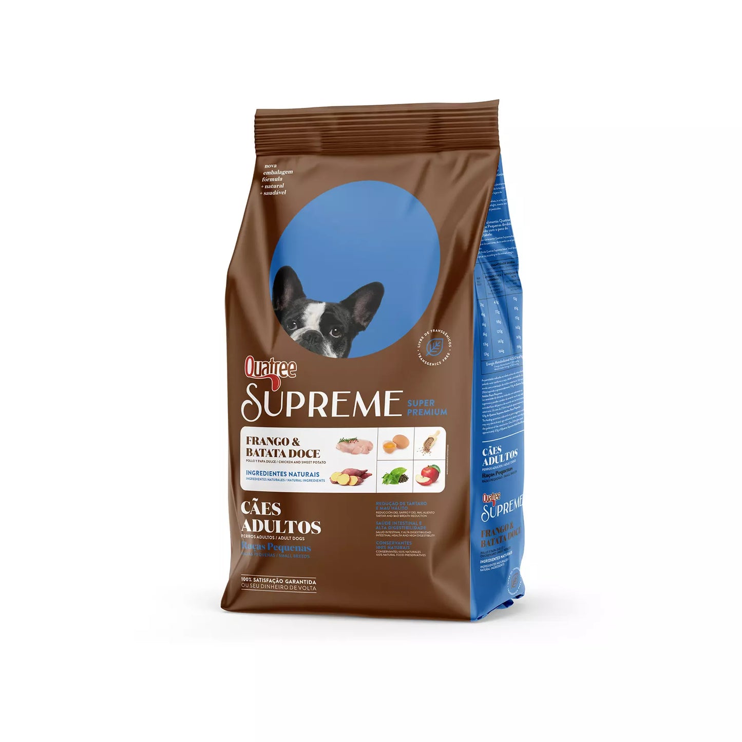 Quatree Supreme - Adultos - Porte Pequeno - 3KG