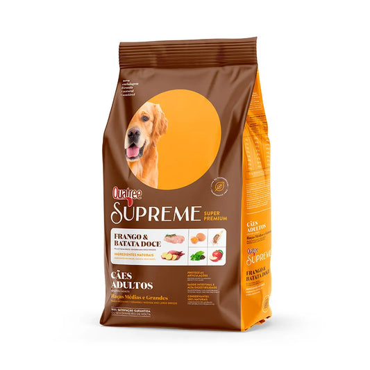 Quatree Supreme - Adultos - Porte Médio e Grande - 15KG